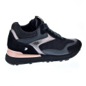 Zapatillas Gioseppo zapatos Mujer modelo Harkany Negro Cordón
