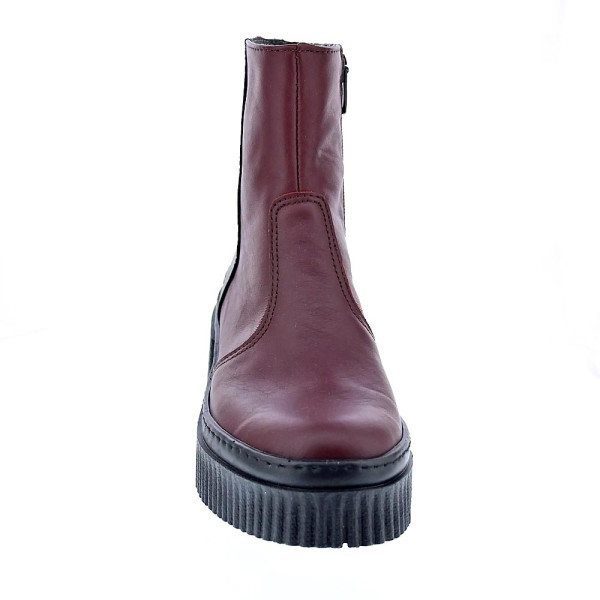 Botines Art Company zapatos Mujer modelo York Rojo Cremallera