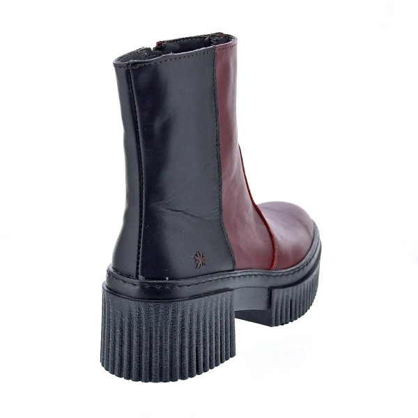 Botines Art Company zapatos Mujer modelo York Rojo Cremallera