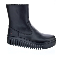 Botines Art Company zapatos Mujer modelo Brighton Negro Cremallera 2