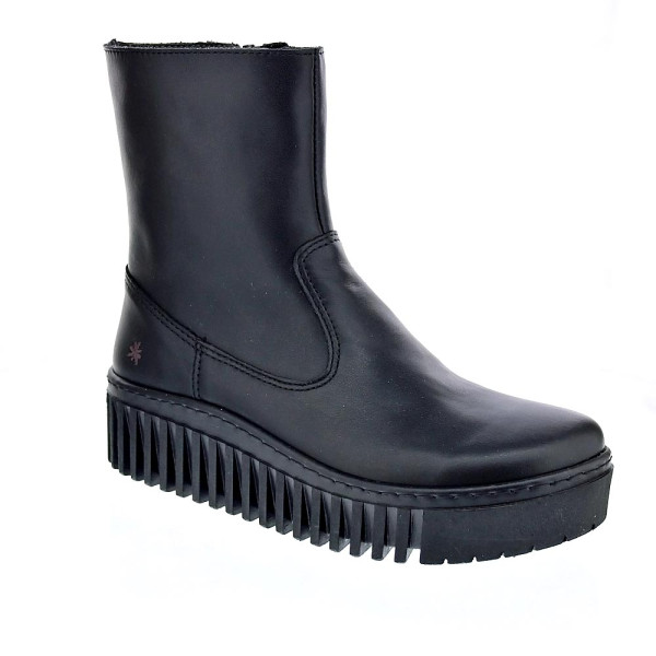 Botines Art Company zapatos Mujer modelo Brighton Negro Cremallera