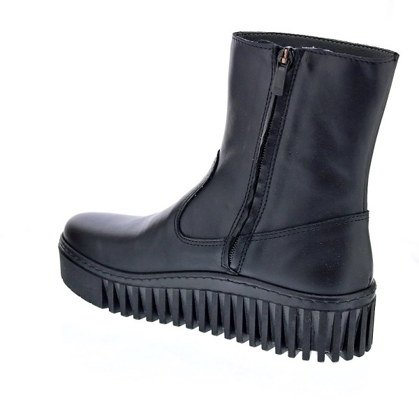 Botines Art Company zapatos Mujer modelo Brighton Negro Cremallera