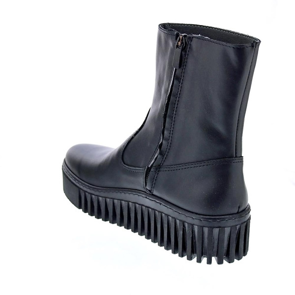 Botines Art Company zapatos Mujer modelo Brighton Negro Cremallera