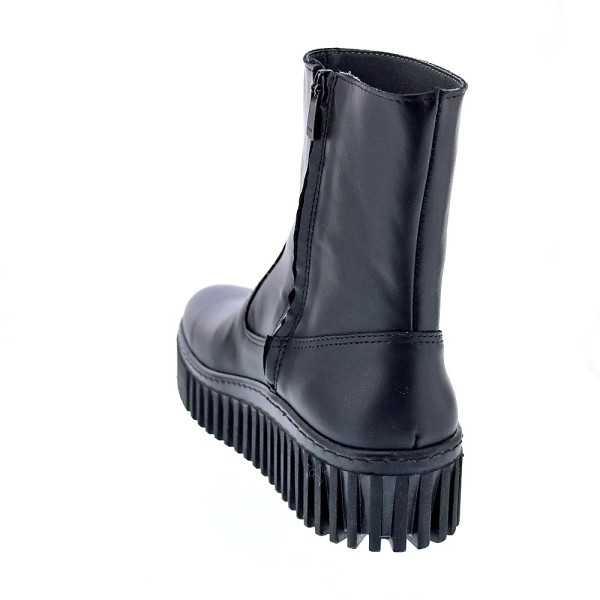 Botines Art Company zapatos Mujer modelo Brighton Negro Cremallera