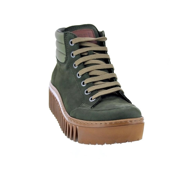 Botines Art Company zapatos Mujer modelo Brighton Verde Cordón