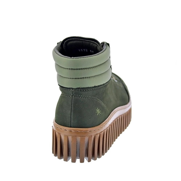 Botines Art Company zapatos Mujer modelo Brighton Verde Cordón