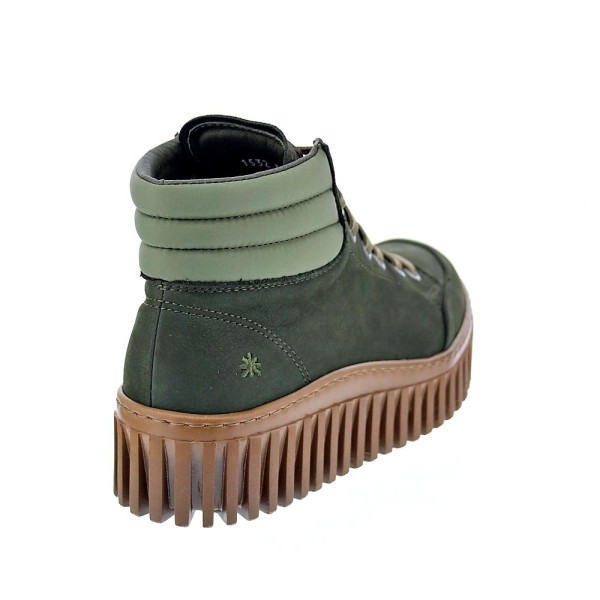 Botines Art Company zapatos Mujer modelo Brighton Verde Cordón