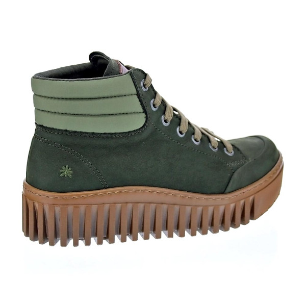 Botines Art Company zapatos Mujer modelo Brighton Verde Cordón