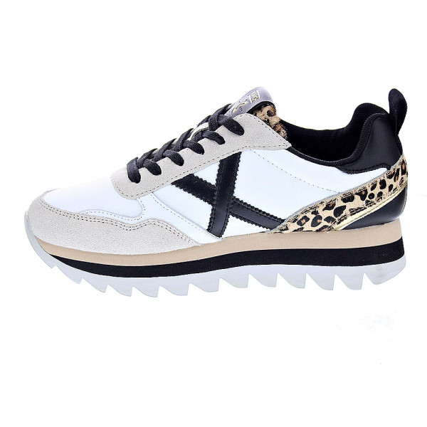 Zapatillas Munich zapatos Mujer modelo Ripple 65 Blanco Cordón
