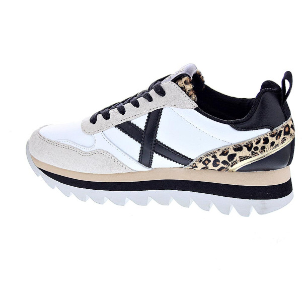 Zapatillas Munich zapatos Mujer modelo Ripple 65 Blanco Cordón