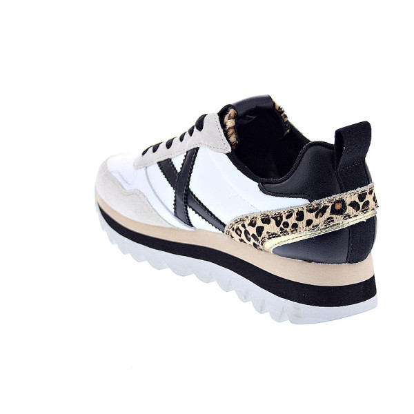Zapatillas Munich zapatos Mujer modelo Ripple 65 Blanco Cordón