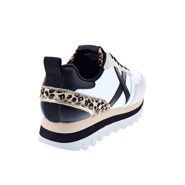 Zapatillas Munich zapatos Mujer modelo Ripple 65 Blanco Cordón