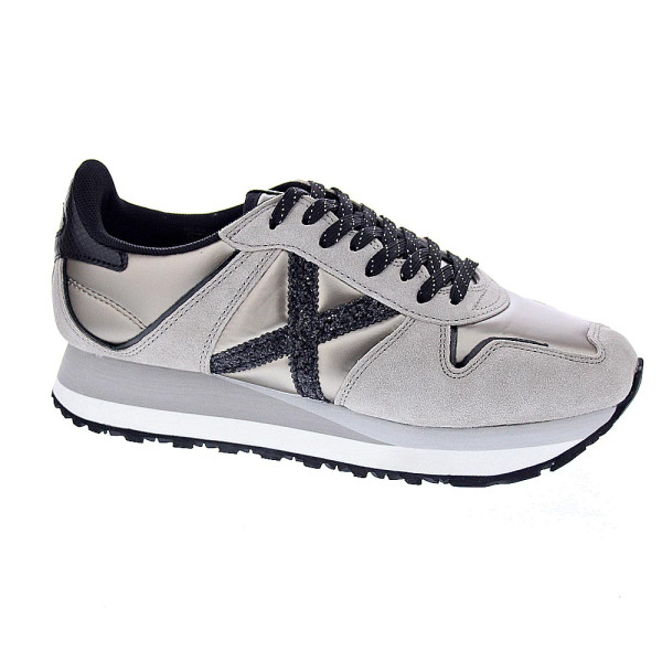 Zapatillas Munich zapatos Mujer modelo Massana Sky 214 Beige Cordón