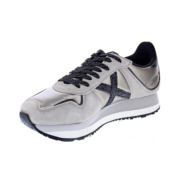 Zapatillas Munich zapatos Mujer modelo Massana Sky 214 Beige Cordón