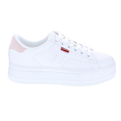 Zapatillas Levis zapatos Niña modelo Tampa Blanco Cordón