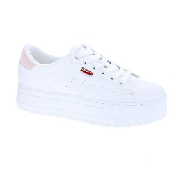 Zapatillas Levis zapatos Niña modelo Tampa Blanco Cordón 2