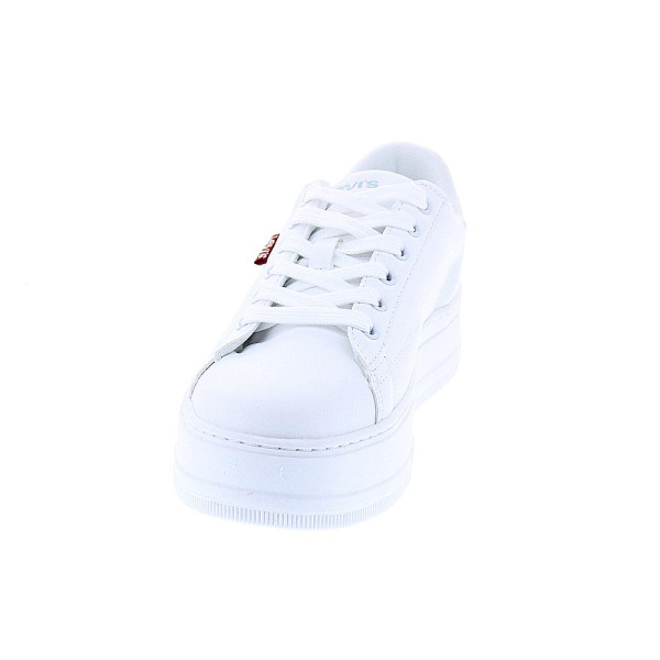 Zapatillas Levis zapatos Niña modelo Tampa Blanco Cordón