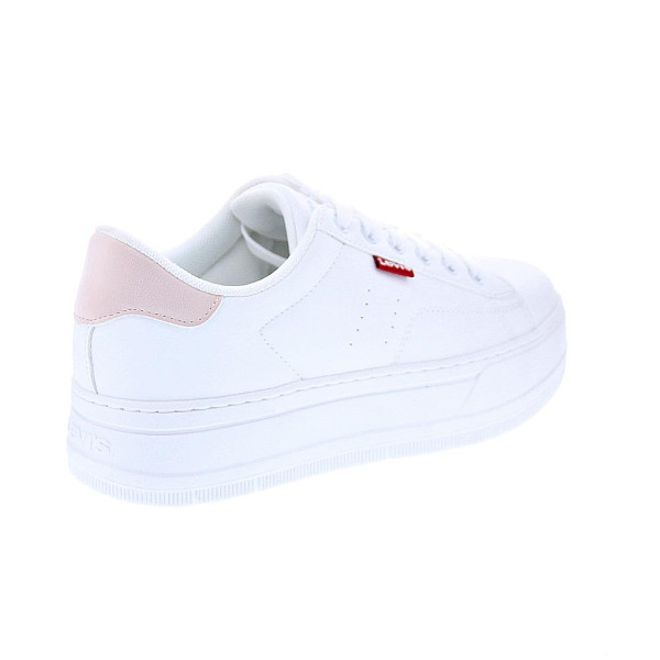 Zapatillas Levis zapatos Niña modelo Tampa Blanco Cordón