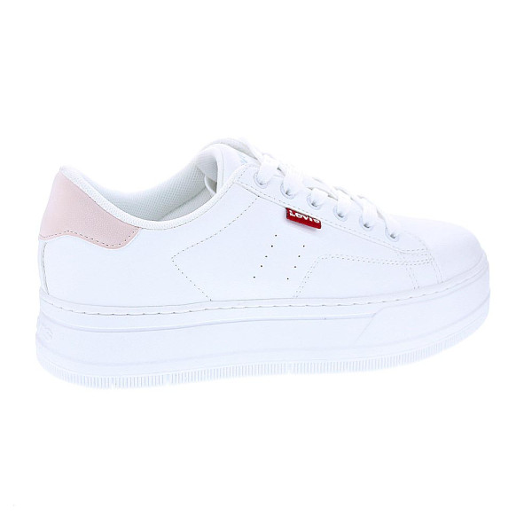 Zapatillas Levis zapatos Niña modelo Tampa Blanco Cordón