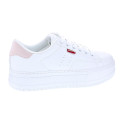 Zapatillas Levis zapatos Niña modelo Tampa Blanco Cordón