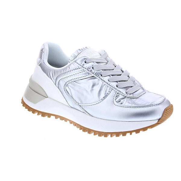 Zapatillas Gioseppo zapatos Mujer modelo Nabbe Plata Cordón