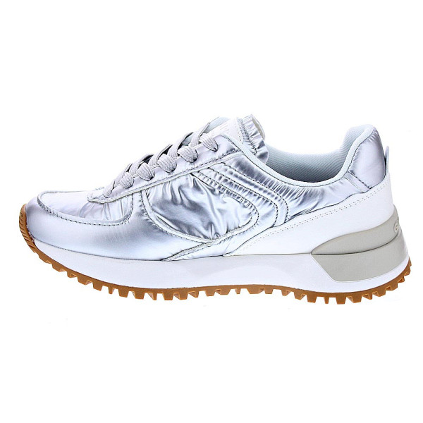 Zapatillas Gioseppo zapatos Mujer modelo Nabbe Plata Cordón