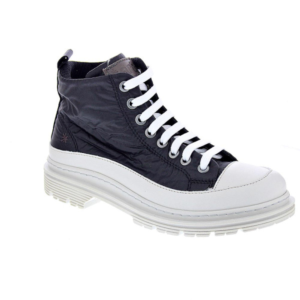 Botines Art Company zapatos Mujer modelo Birmingham Negro Cordón