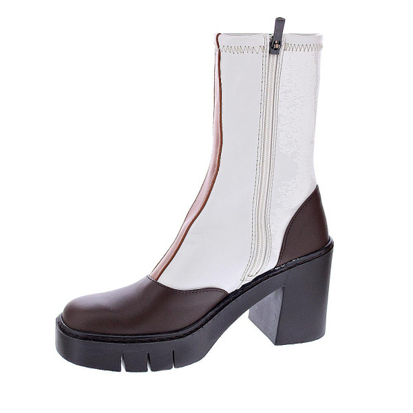 Botines Art Company zapatos Mujer modelo Berna Beige Cremallera