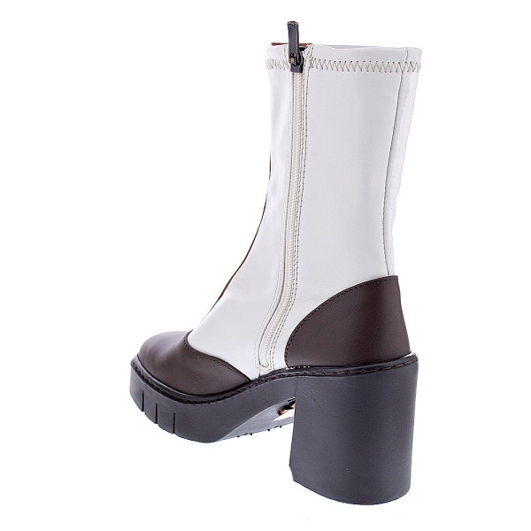 Botines Art Company zapatos Mujer modelo Berna Beige Cremallera