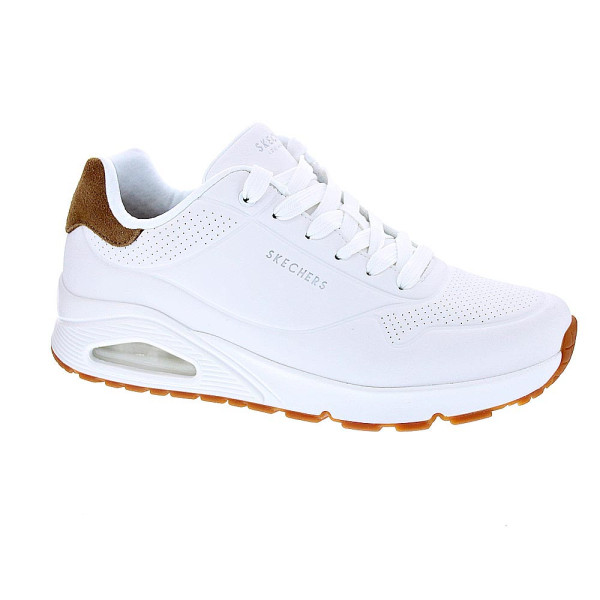 Zapatillas Skechers zapatos Hombre modelo Suited On Air Blanco Cordón