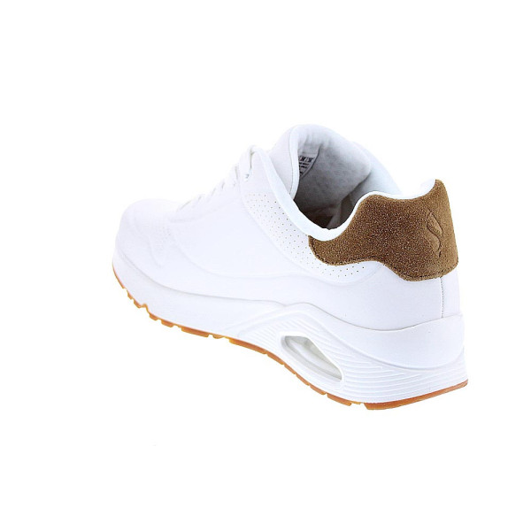 Zapatillas Skechers zapatos Hombre modelo Suited On Air Blanco Cordón