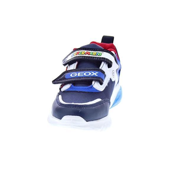 Zapatillas Geox zapatos Niño modelo Ciberdron Boy Azul Velcro