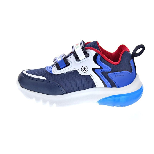 Zapatillas Geox zapatos Niño modelo Ciberdron Boy Azul Velcro