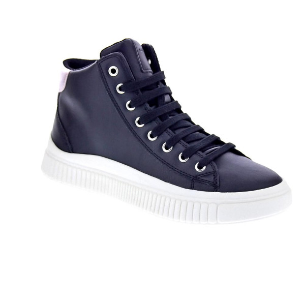 Zapatillas botas Geox zapatos Niña modelo Laquinny Negro Cremallera