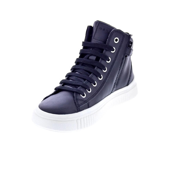 Zapatillas botas Geox zapatos Niña modelo Laquinny Negro Cremallera