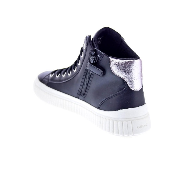 Zapatillas botas Geox zapatos Niña modelo Laquinny Negro Cremallera