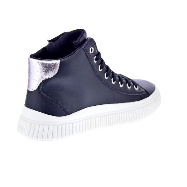 Zapatillas botas Geox zapatos Niña modelo Laquinny Negro Cremallera