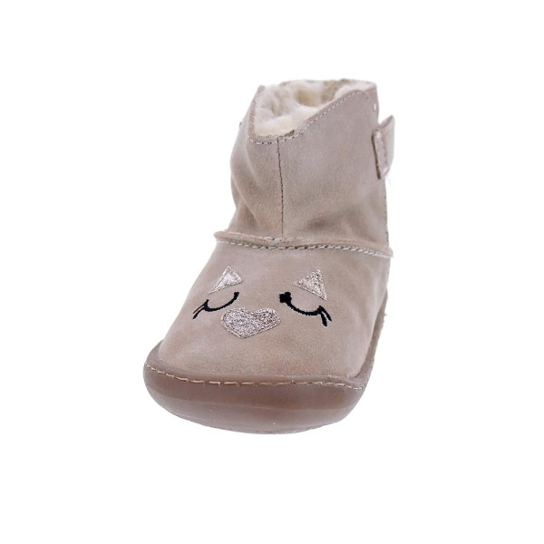 Botines Gioseppo zapatos Niña modelo Levoca Rosa Velcro