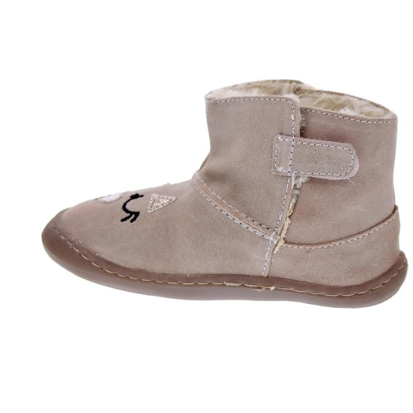 Botines Gioseppo zapatos Niña modelo Levoca Rosa Velcro