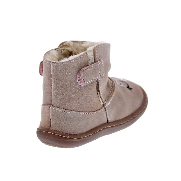 Botines Gioseppo zapatos Niña modelo Levoca Rosa Velcro