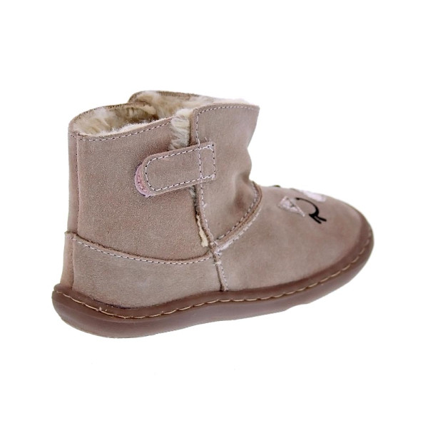 Botines Gioseppo zapatos Niña modelo Levoca Rosa Velcro