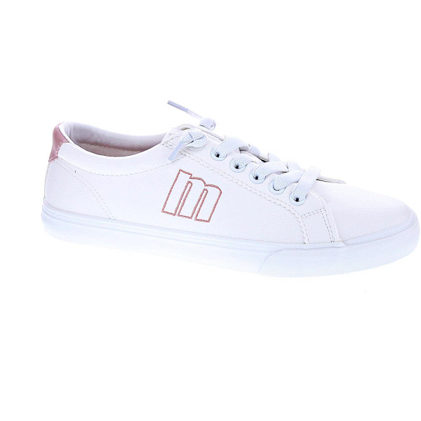Zapatillas Mtng zapatos Mujer modelo Aria Blanco Elástico