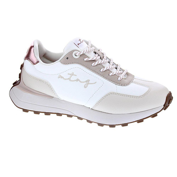 Zapatillas Mtng zapatos Mujer modelo Zinc Blanco Cordón
