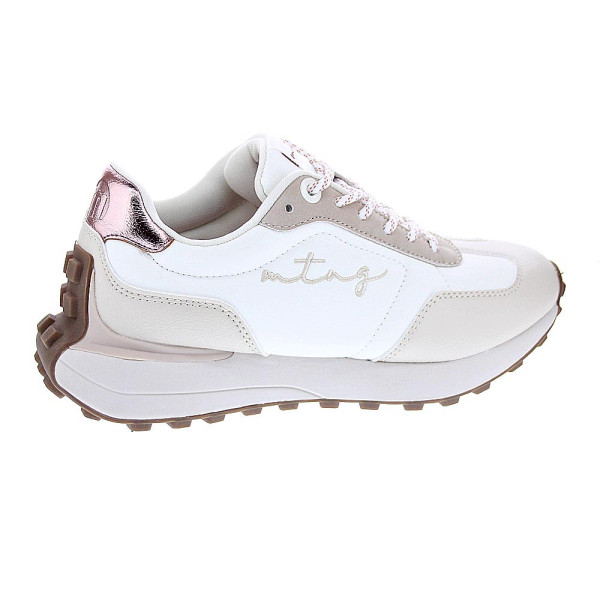 Zapatillas Mtng zapatos Mujer modelo Zinc Blanco Cordón