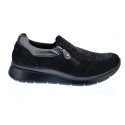 Zapatillas Imac zapatos Mujer modelo 656170 Negro Cremallera