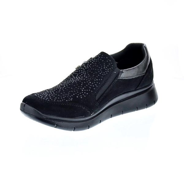 Zapatillas Imac zapatos Mujer modelo 656170 Negro Cremallera