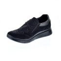 Zapatillas Imac zapatos Mujer modelo 656170 Negro Cremallera