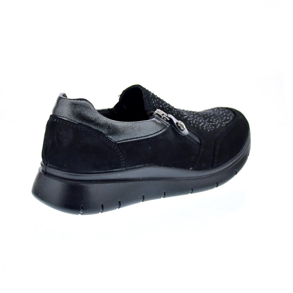 Zapatillas Imac zapatos Mujer modelo 656170 Negro Cremallera