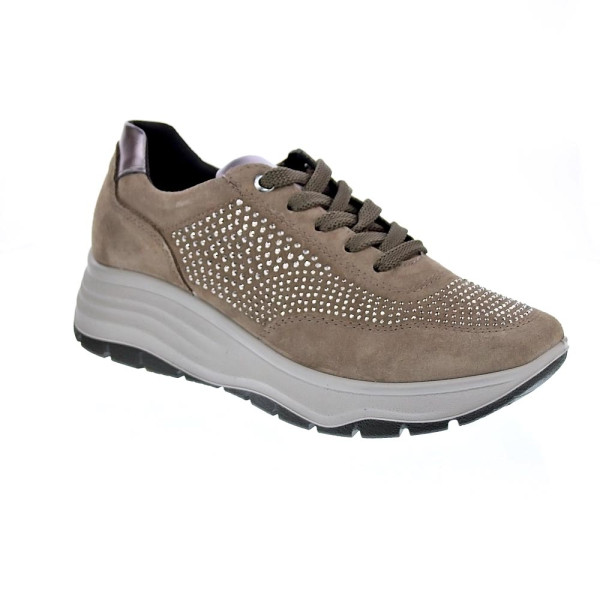 Zapatillas Imac zapatos Mujer modelo 656291 Beige Cordón