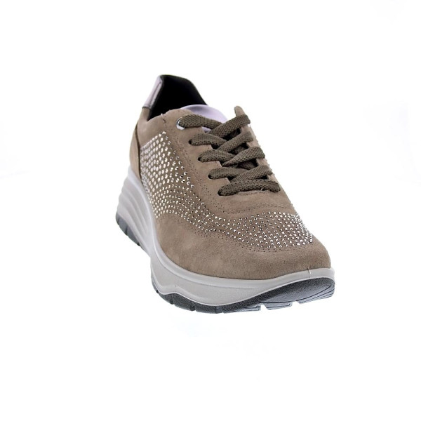 Zapatillas Imac zapatos Mujer modelo 656291 Beige Cordón